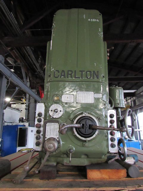 26" x 120" (10') CARLTON ... RADIAL DRILL